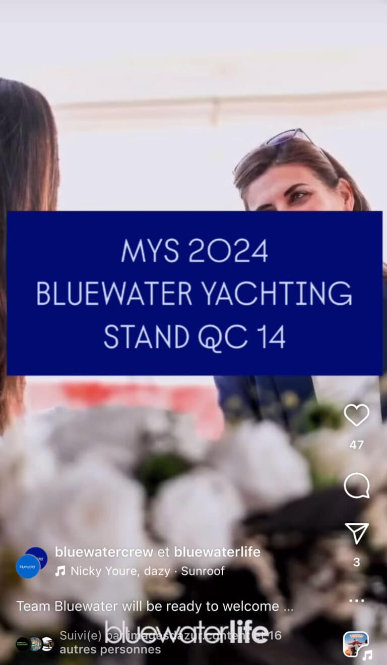 Salon nautique : contenu publié sur les réseaux