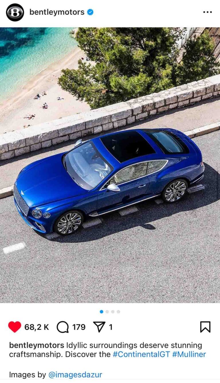 Photo Images d'Azur publiée par Bentley Motors