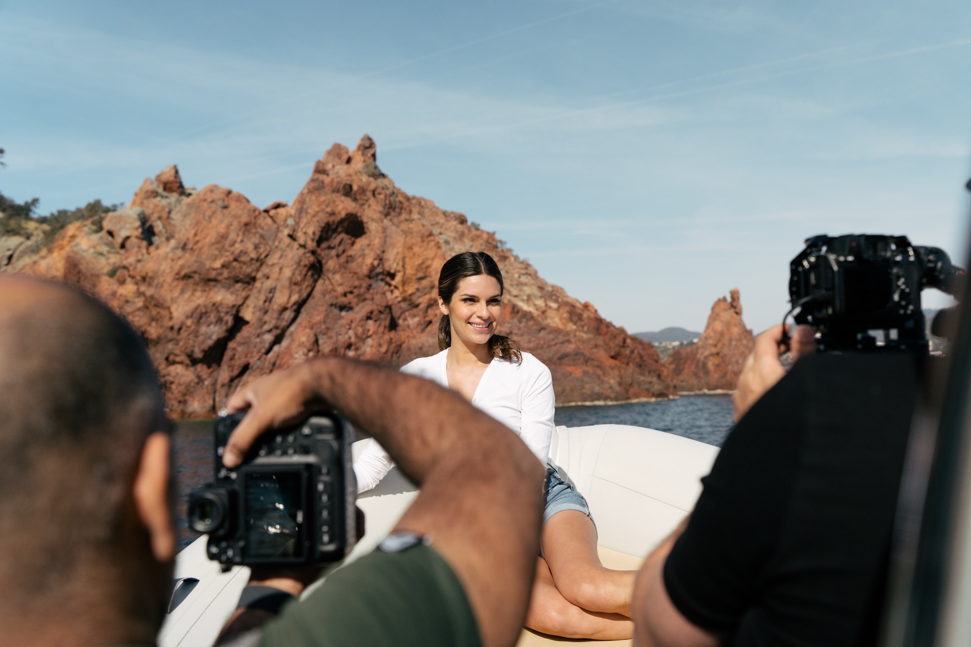 Behind the scenes d’un tournage à Cannes