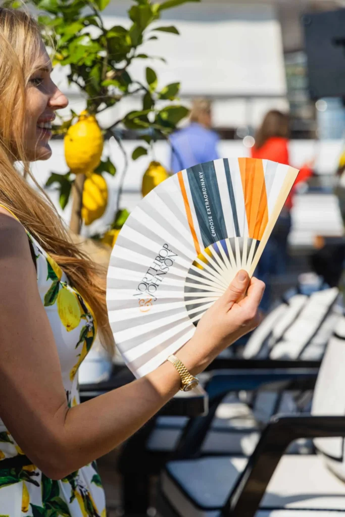 Superyacht show visitors